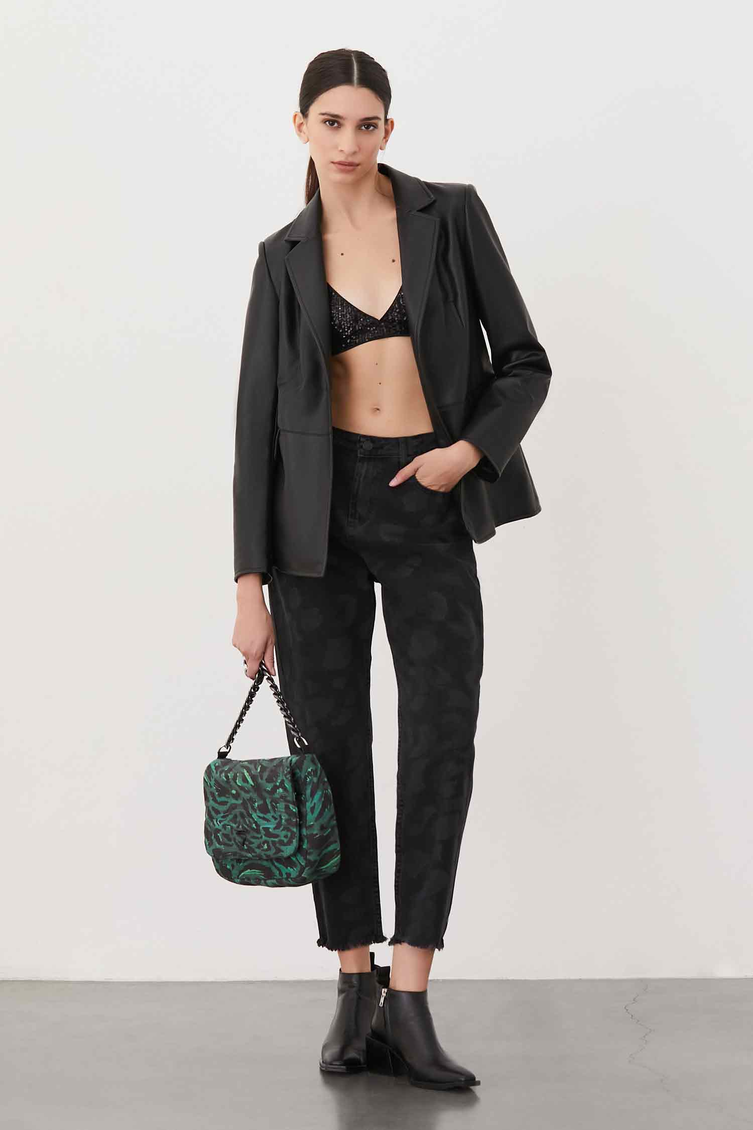 PANTALON SKATER RX  BLACK